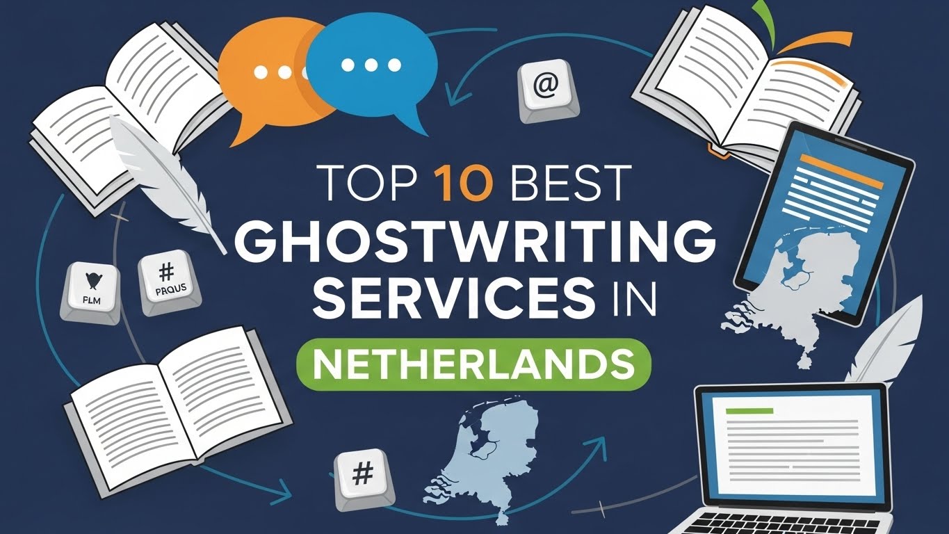Top 10 Best Ghostwriting Services in Netherlands for 2026