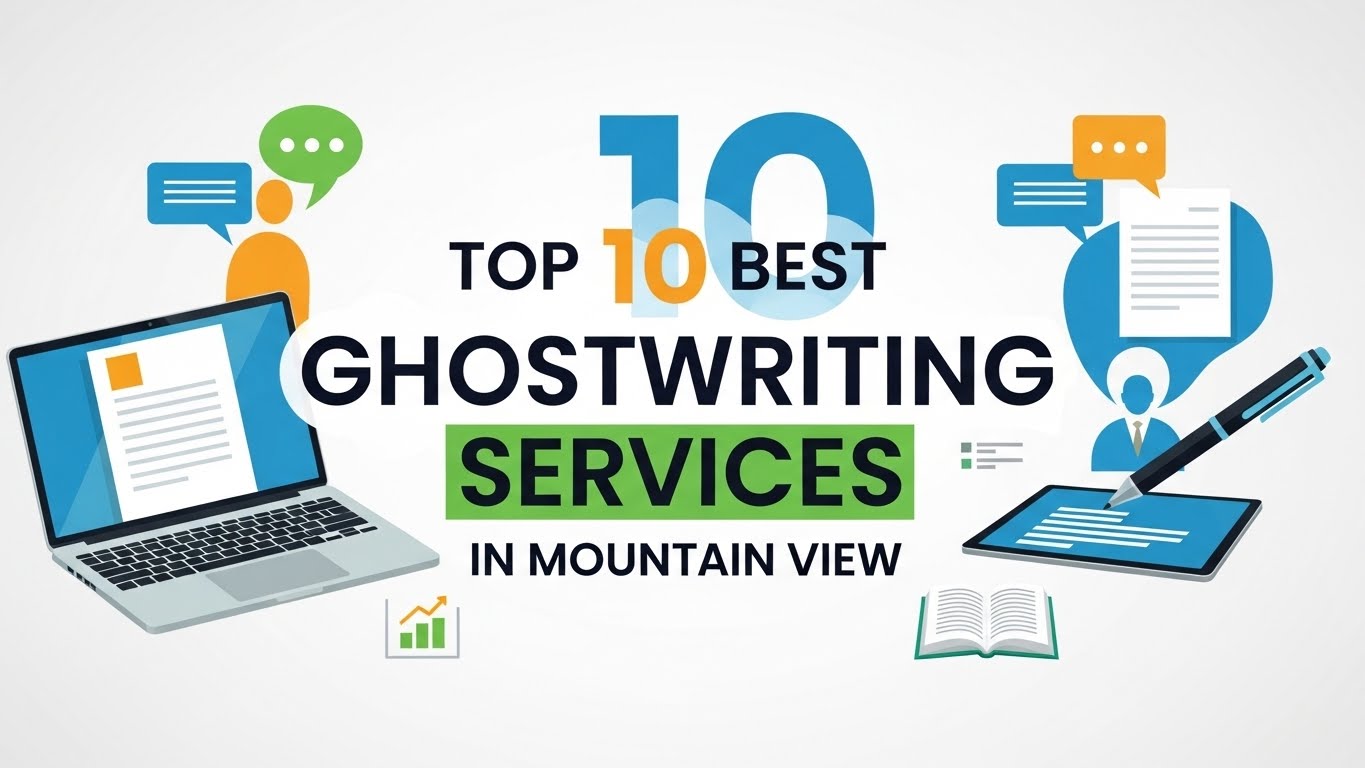 Top 10 Best Ghostwriting Services in Mountain View