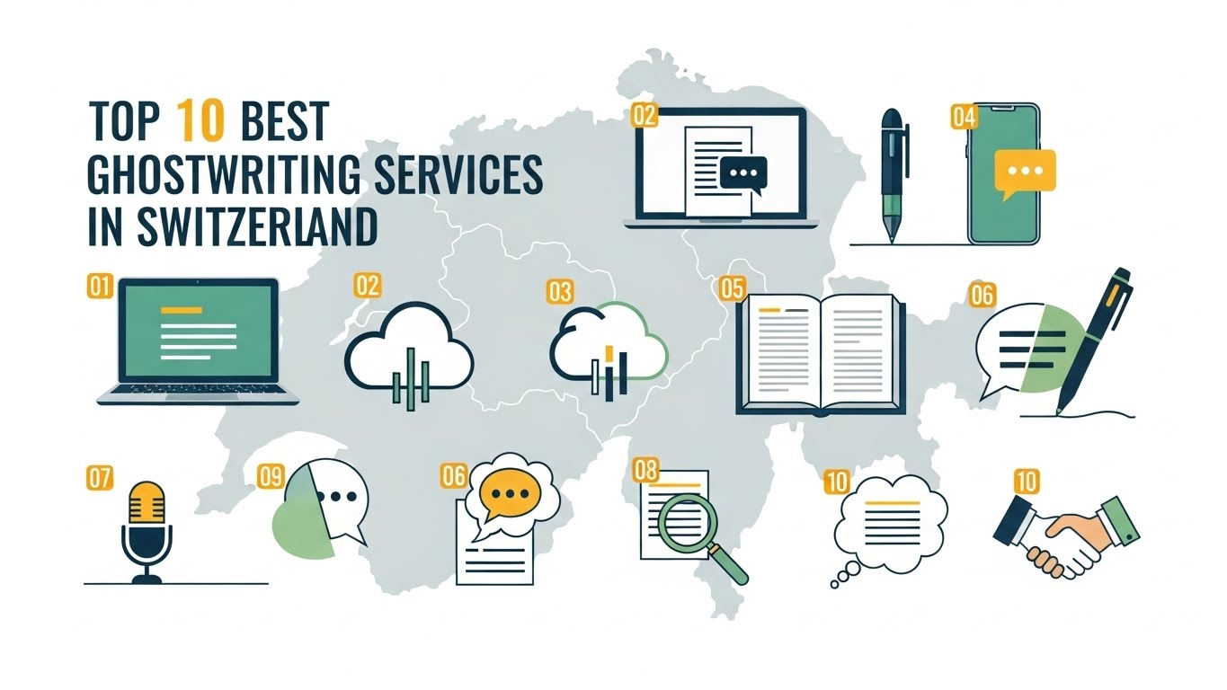 Top 10 Best Ghostwriting Services in Switzerland
