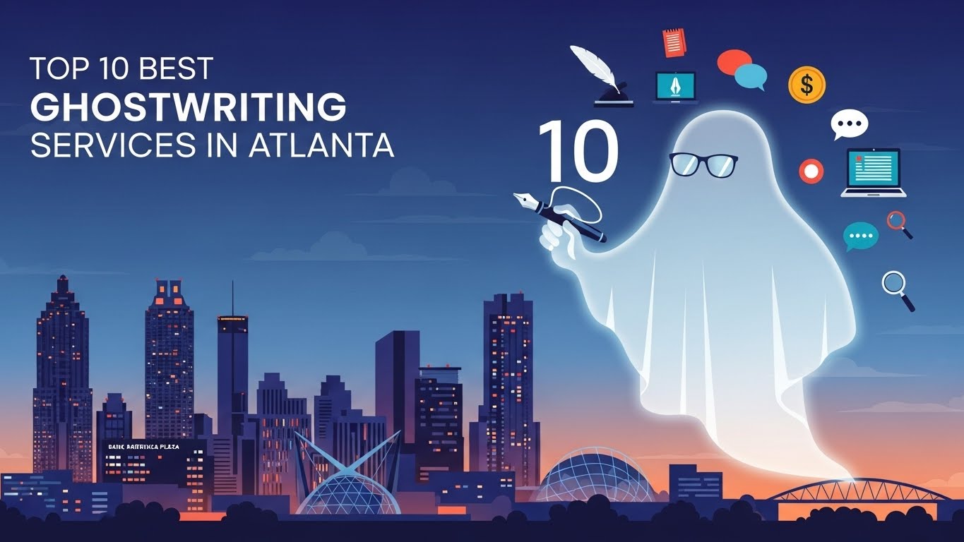 Top 10 Best Ghostwriting Services in Atlanta