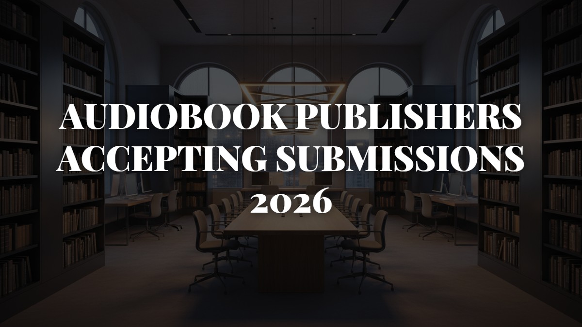 Audiobook Publishers Accepting Submissions 2026