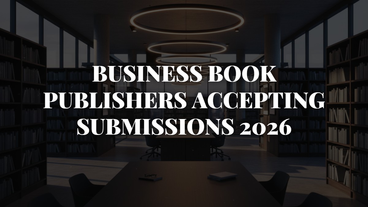 Business Book Publishers Accepting Submissions 2026