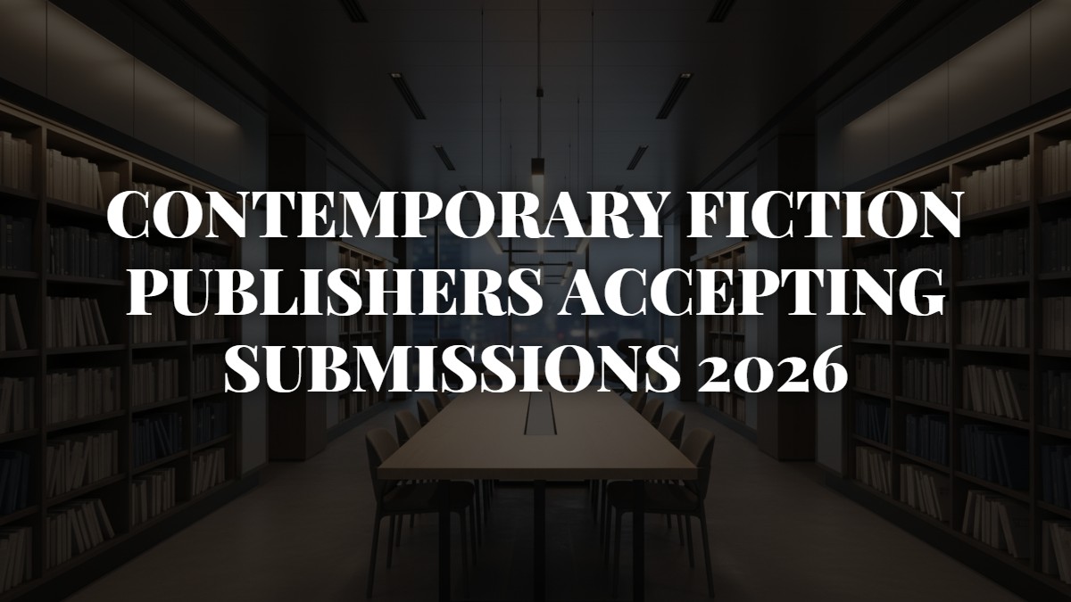 Contemporary Fiction Publishers Accepting Submissions 2026