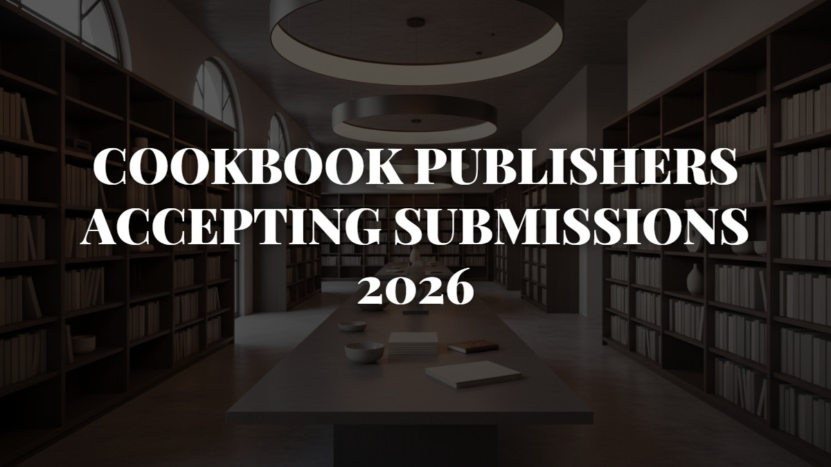 Cookbook Publishers Accepting Submissions 2026