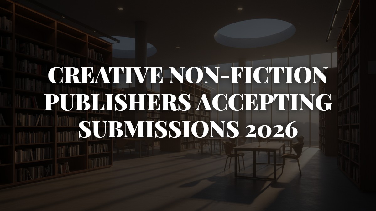 Creative Non-Fiction Publishers Accepting Submissions 2026