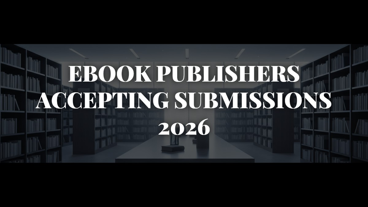 ebook Publishers Accepting Submissions 2026