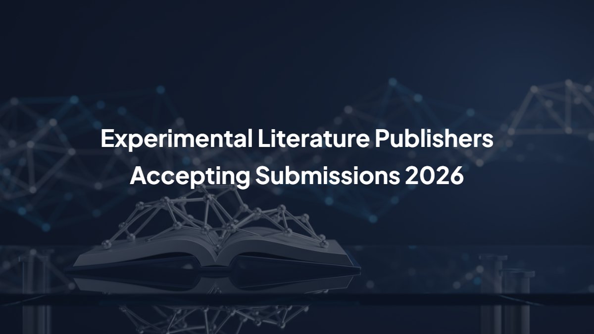 Experimental Literature Publishers Accepting Submissions 2026