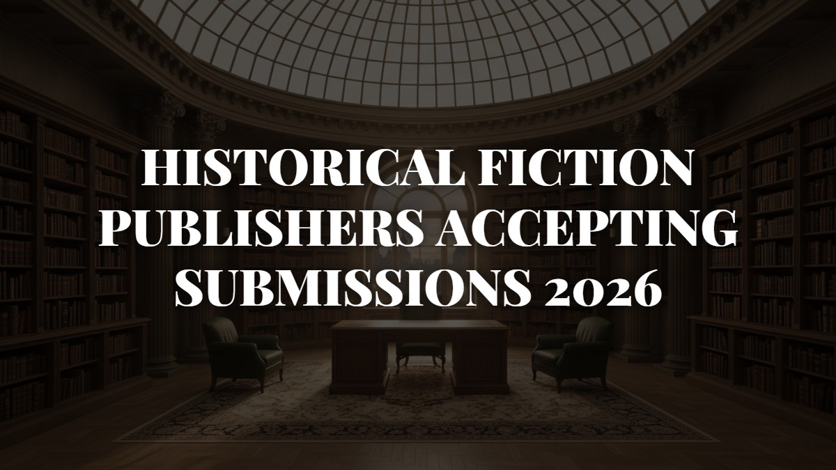 Historical Fiction Publishers Accepting Submissions 2026