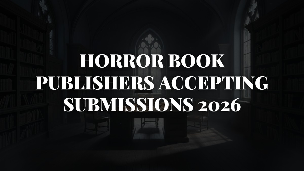 Horror Book Publishers Accepting Submissions 2026