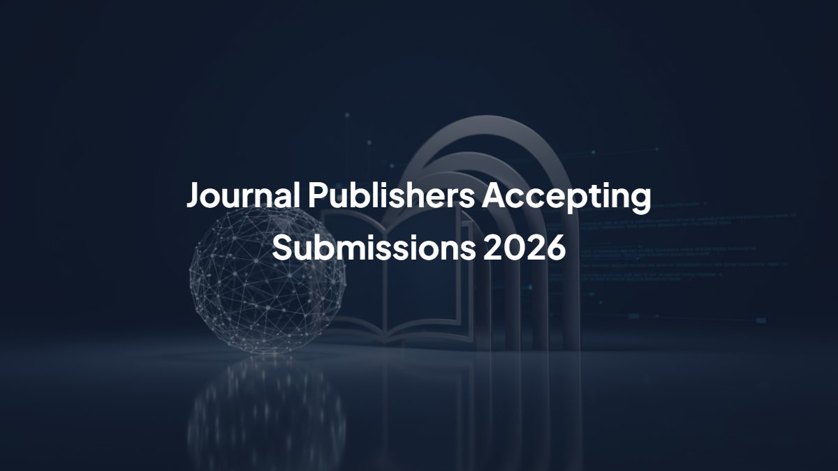 Journal Publishers Accepting Submissions 2026