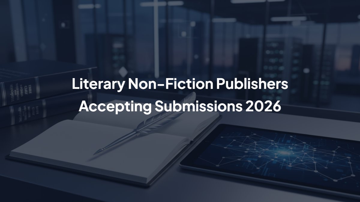 Literary Non-Fiction Publishers Accepting Submissions 2026