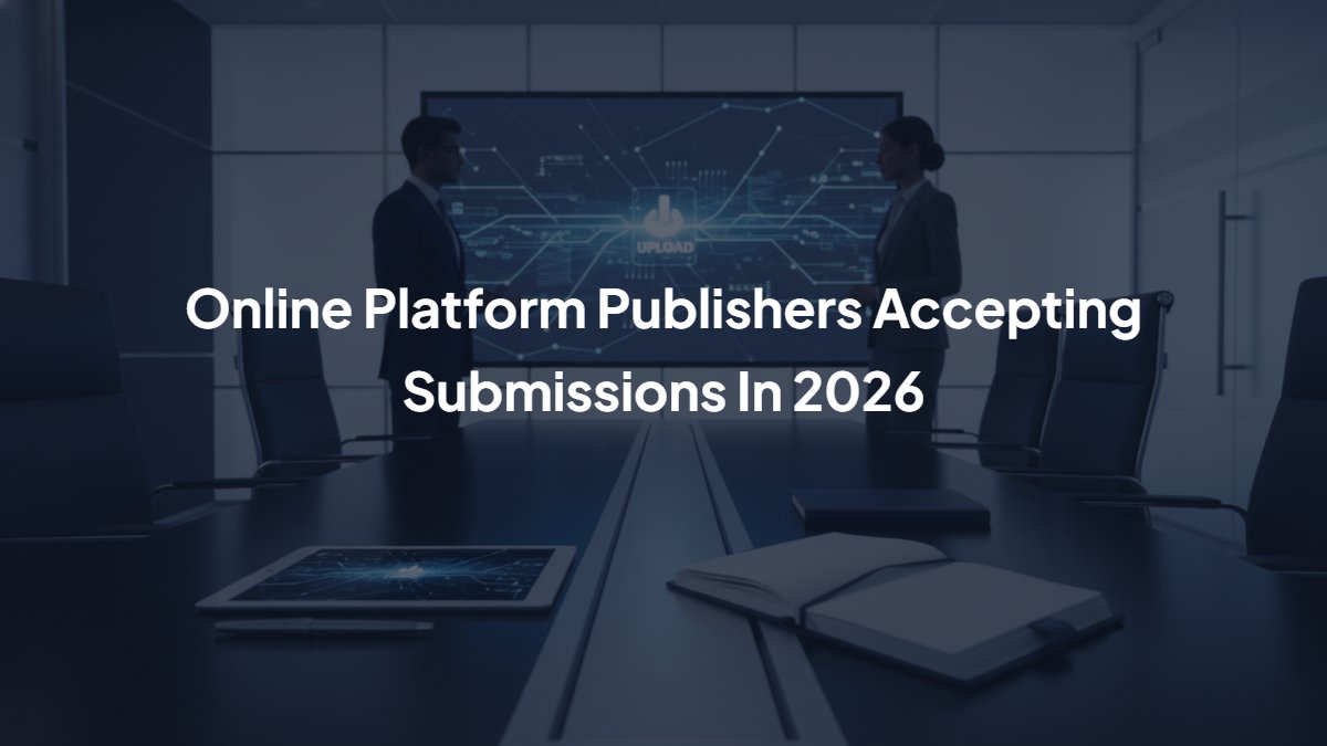 Online Platform Publishers Accepting Submissions In 2026