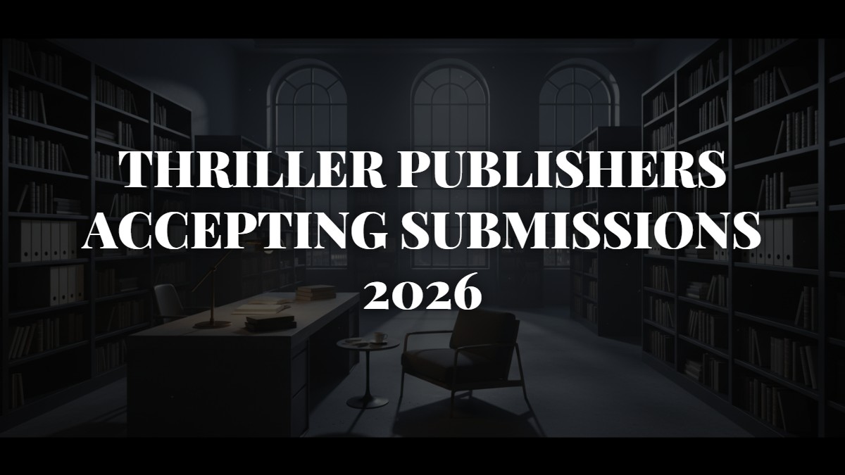 Thriller Publishers Accepting Submissions 2026
