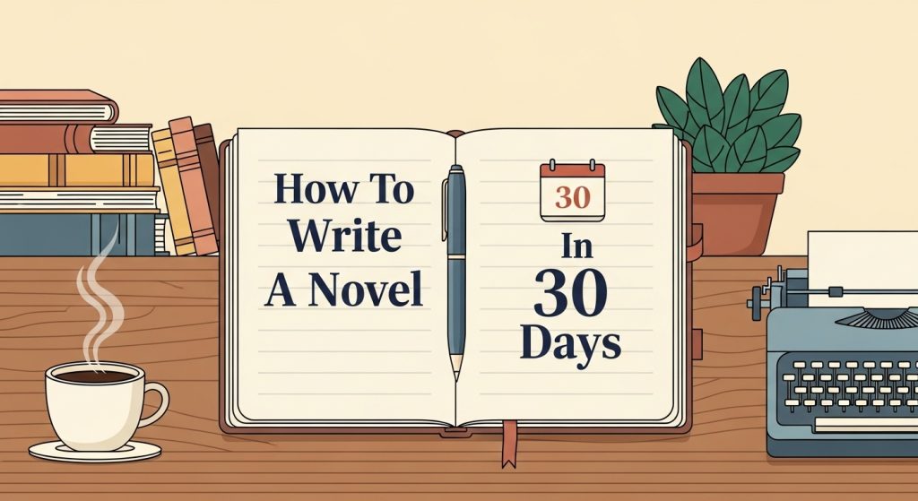 How To Write A Novel In 30 Days - Imperial Ghostwriting