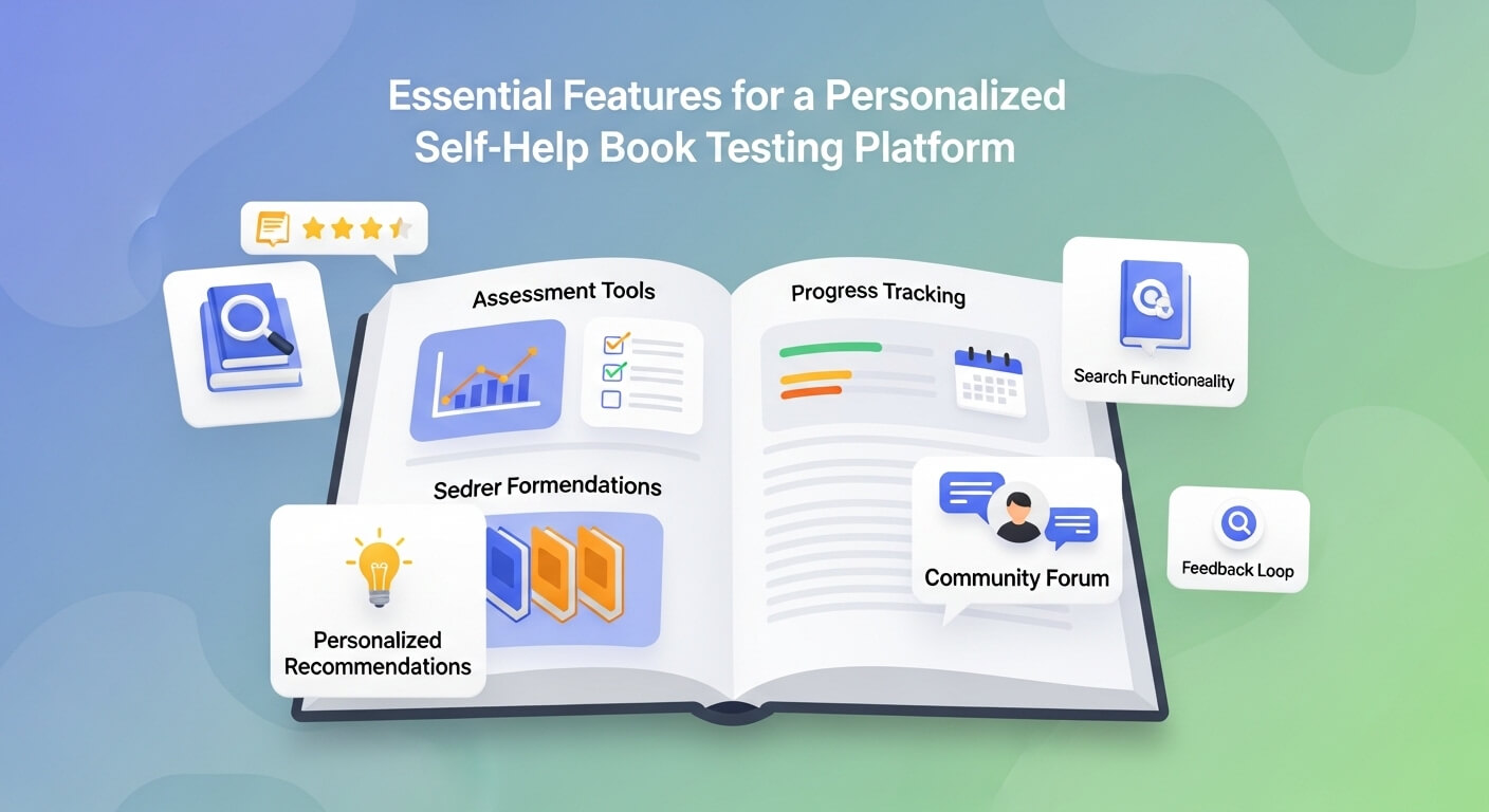 What Features Are Essential for a Personalized Self-Help Book Testing Platform